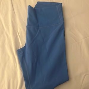 BLUE SIZE 12 LULULEMON LEGGINGS